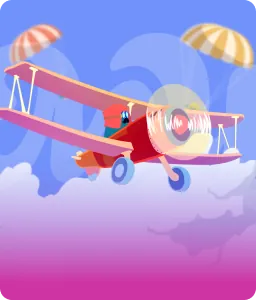 Mini-jeu Aero avec un avion